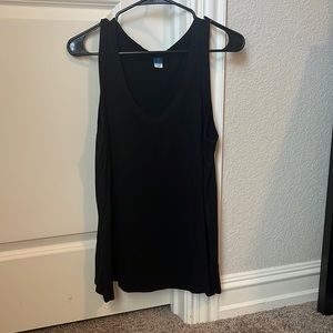 Black old navy luxe tank top
